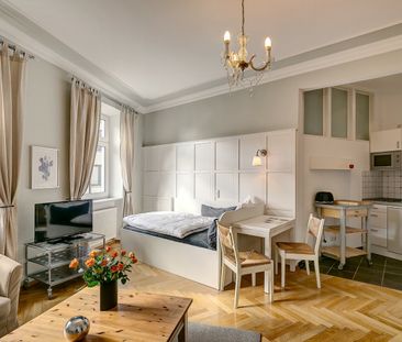 Bright 1-room apartment, Munich-Gärtnerplatzviertel - Photo 3