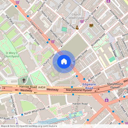 Garrett Mansions, W2, Edgeware Road