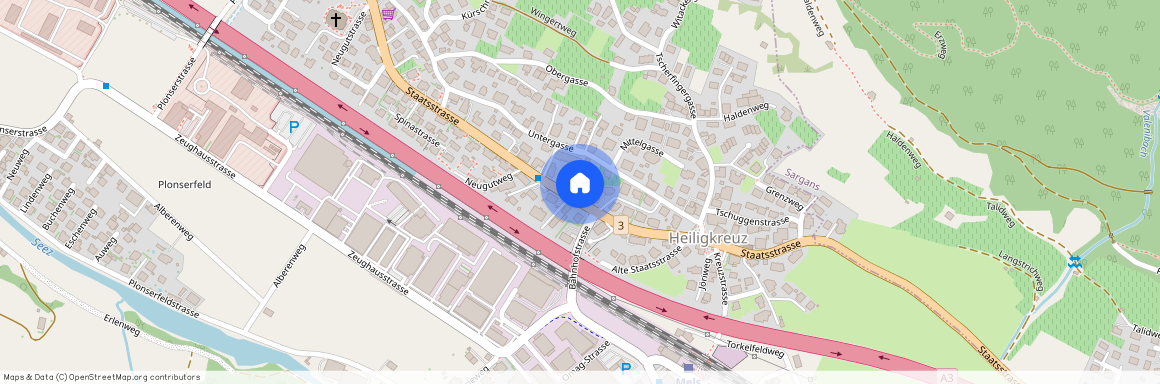 8888, Heiligkreuz (Mels), Staatsstrasse, 42