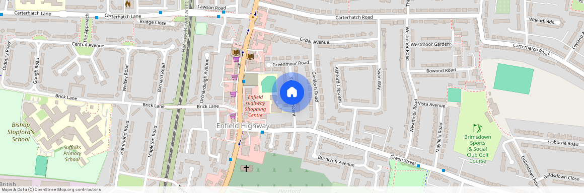 Frederick Crescent, Enfield EN3, London