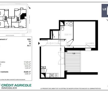 location Appartement T2 DE 35.88m² À TOULOUSE - Photo 4