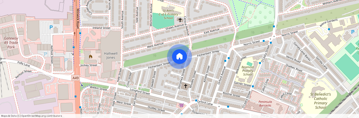 Fitzherbert Street - -, WA2, Warrington