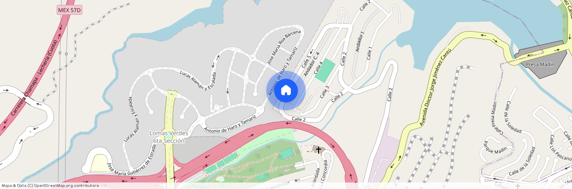 Calle 5 2, Lomas Verdes, 52989 Naucalpan de Juárez, MEX, Mexico