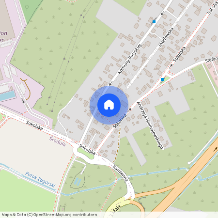 ul. Józefowska, Zagórze Północ, Sosnowiec, śląskie