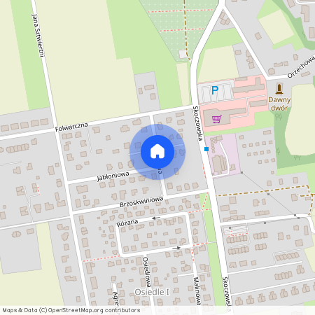 ul. Czereśniowa, Ustroń, cieszyński, śląskie