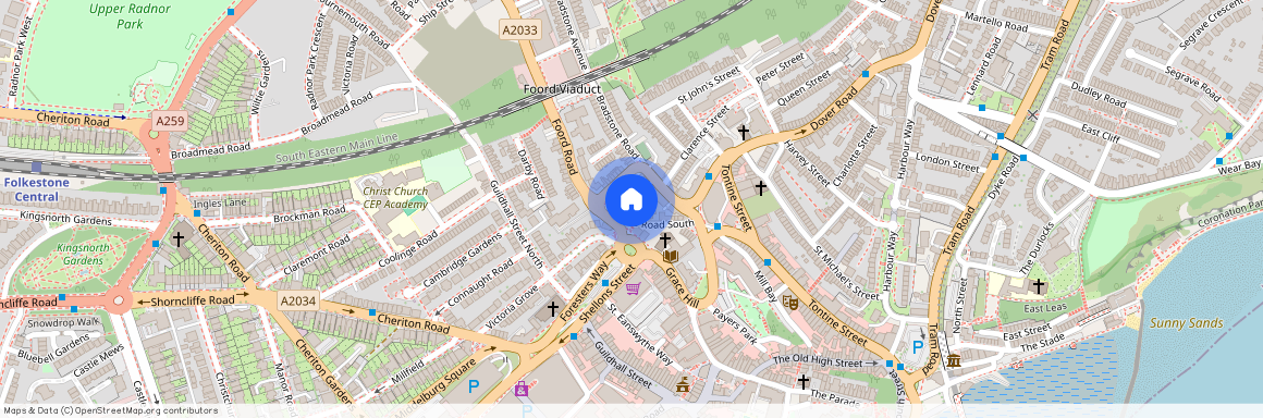 Foord Road South, Folkestone, CT20 1HJ, Kent