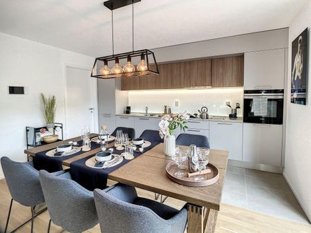 Moderne ! Appartement de 4.5 pièces avec balcon et terrasse ! - Foto 5