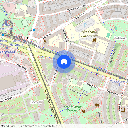 ul. Juliusza Słowackiego, Stary Żoliborz, Żoliborz, Warszawa, mazowieckie