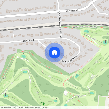 Little Forest Road, Talbot Woods, Bournemouth, Dorset, BH4