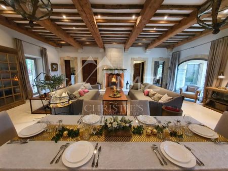 Luberon - Somptueux domaine avec tennis et piscine chauffée - Photo 3