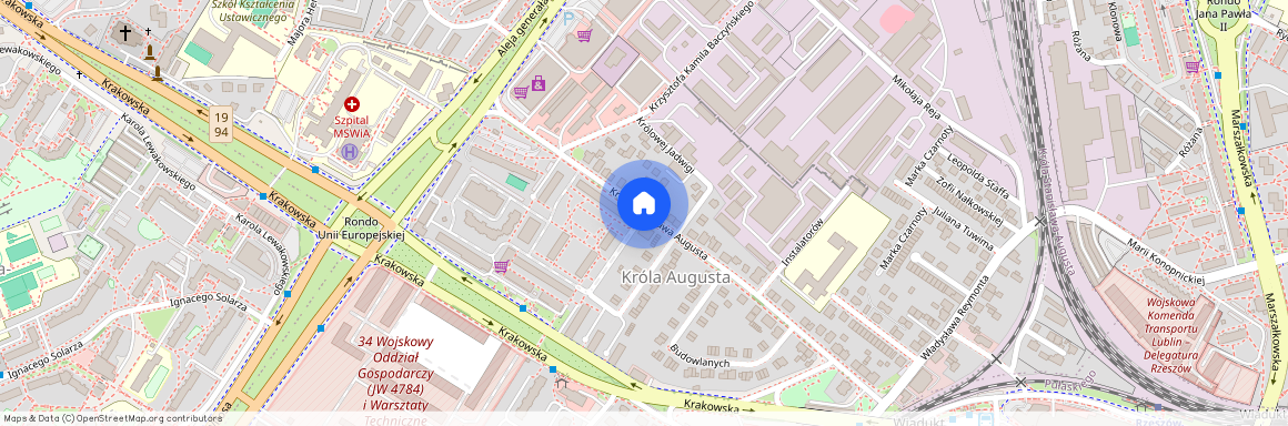 ul. Króla Stanisława Augusta, Króla Stanisława Augusta, Rzeszów, podkarpackie