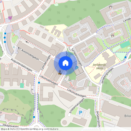 Jakobsdalsvägen, Nacka Strand