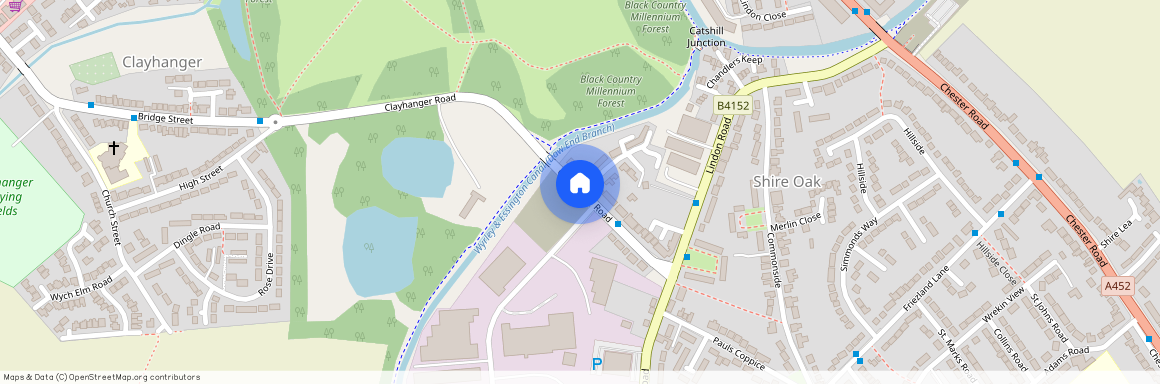 Bridgeside Close, Clayhanger, Walsall
