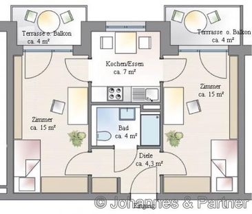 01217 Dresden - Südvorstadt , Ackermannstraße 22 WE 2 - Photo 6