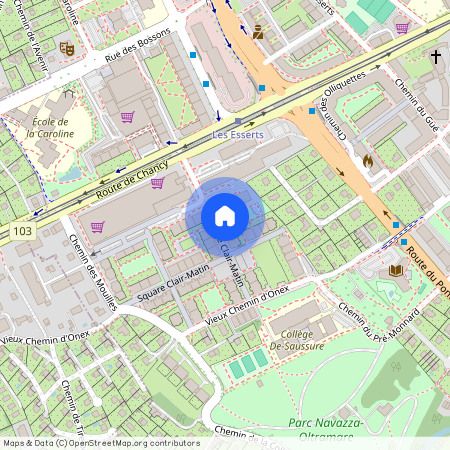 Square Clair-Matin 11, Lancy