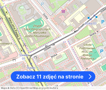2 pokojowe Muranów, ul.Stawki, Metro Dw. Gdański. - Zdjęcie 1