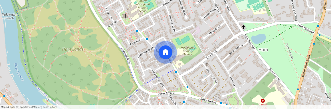 Broughton Avenue, Richmond, Surrey, TW10