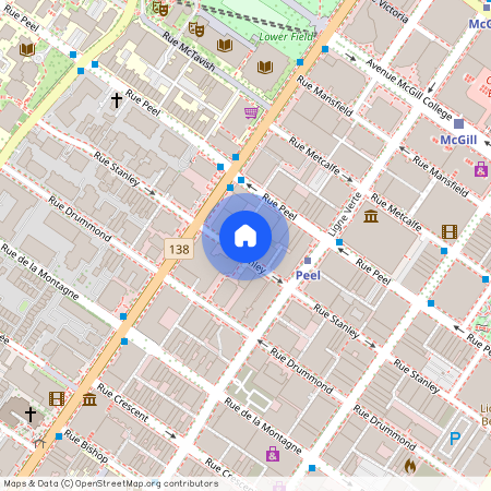 2061 Rue Stanley, Montréal