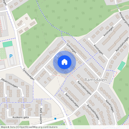 Grenvägen, Vendelsö