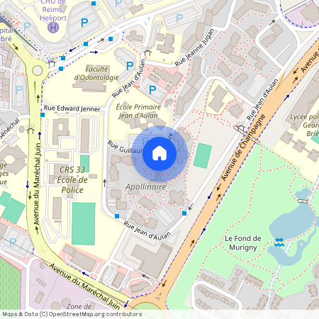 16 Rue Guillaume Apollinaire, 51100 Reims