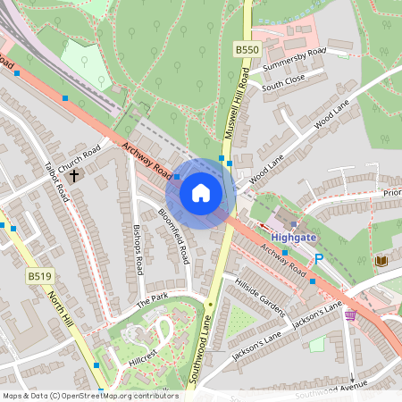 Archway Road, N6 4EJ, Highgate