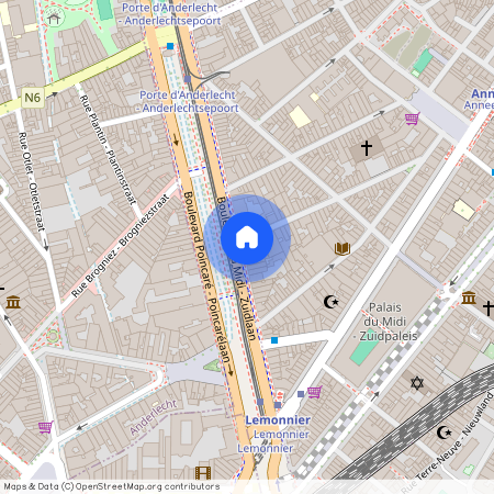 Boulevard du Midi, 36, 1000, Bruxelles