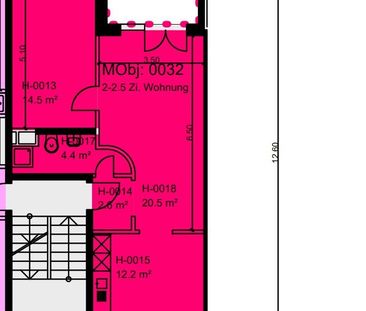 2.5 Zimmer, 54 m², EG - Photo 5