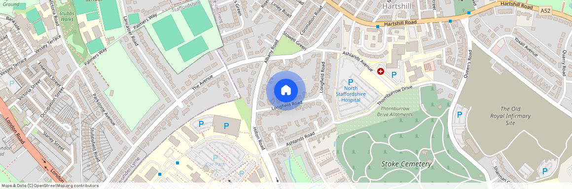 Garden Place, Stoke-on-Trent, Staffordshire, ST4 6QP