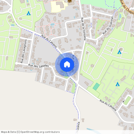 Rue du Calvaire, Brem-Sur-Mer