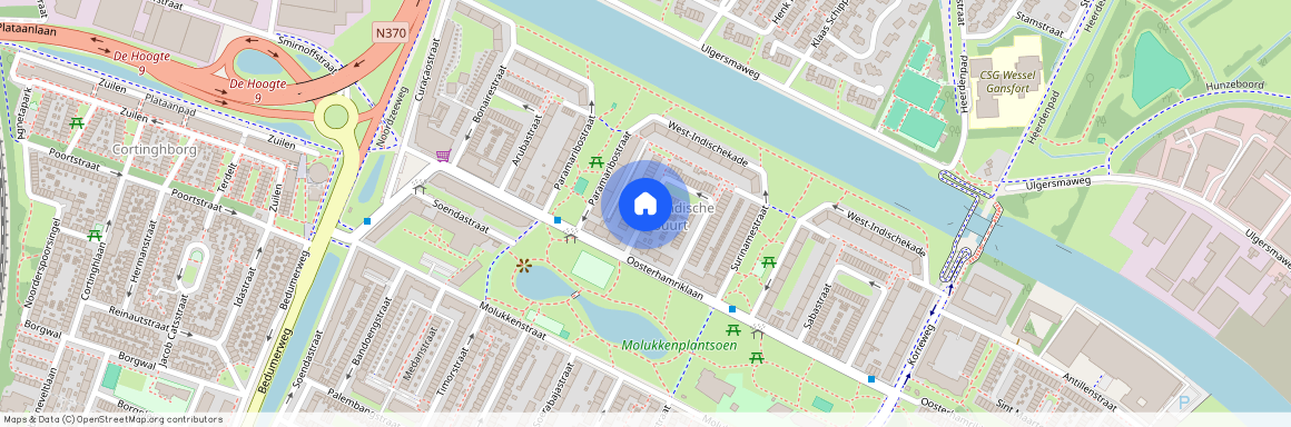 Indische buurt, 9715 RH, Coranthijnestraat, Groningen