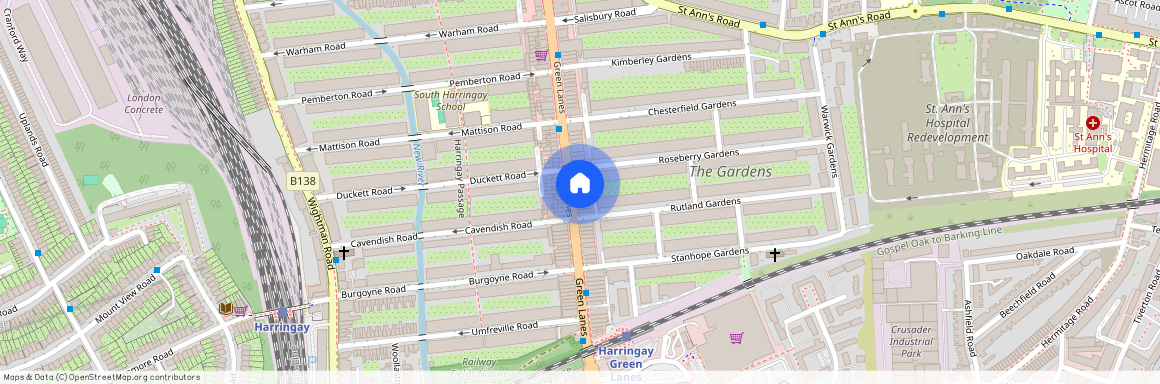 N4, HARRINGAY - STUDIO FLAT