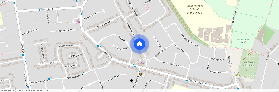 Prettygate Road, Colchester, Essex, CO3