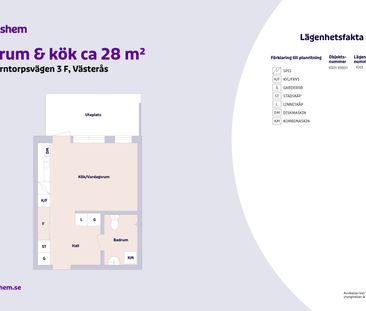 Hörntorpsvägen 3 F, Västerås - Foto 1