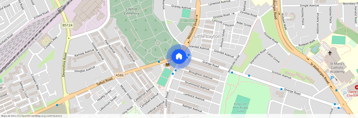 Layton Road, Blackpool, FY3