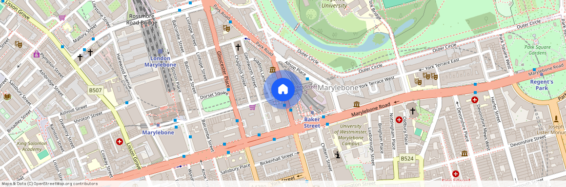 Baker Street, Marylebone, London, NW1 6XE