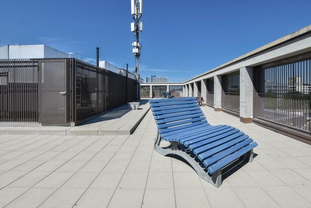 Appartement moderne de 2,5 pièces avec grande terrasse commune sur le toit - Photo 1