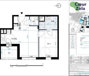 Location Appartement 2 pièces 41m² NANTES 44100 - Photo 5