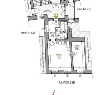 Generalsanierte Erstbezugswohnung im Herz der Grazer Innenstadt - P... - Photo 2