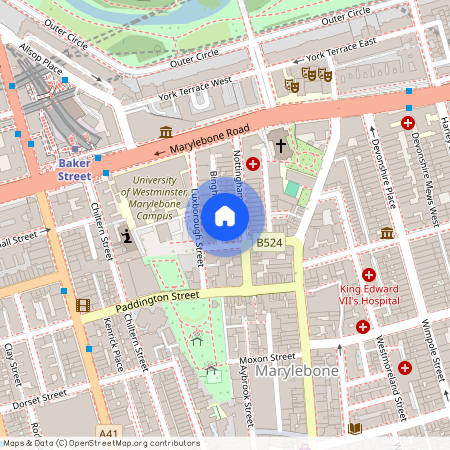 Bingham Place, W1U, London