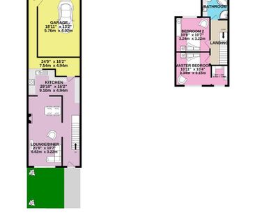 2 bedroom terraced house to rent - Photo 1