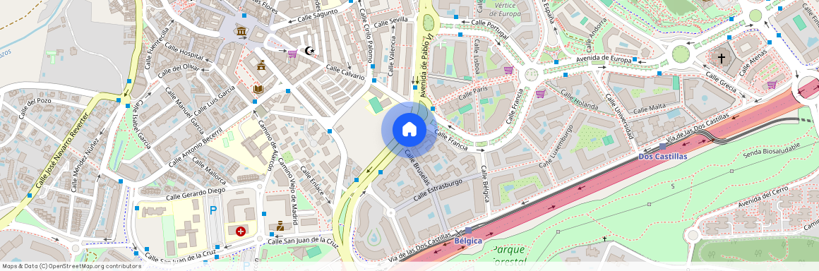 Avenida de Pablo VI, Pozuelo de Alarcón, Community of Madrid 28224, Pozuelo-De-Alarcon