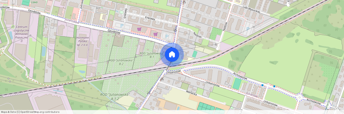 ul. Julianowska, Julianów, Piaseczno, piaseczyński, mazowieckie, Józefosław