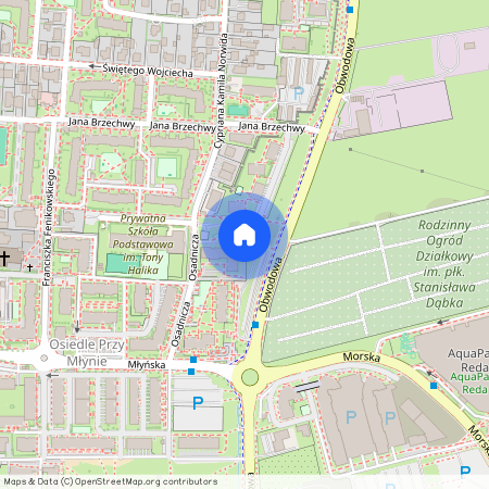 ul. Osadnicza, Reda, wejherowski, pomorskie