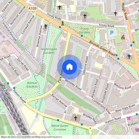 Park Avenue, Alexandra Park, N22 7EX