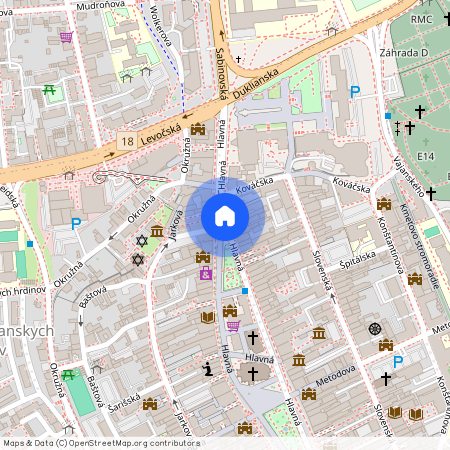 Hlavná, Okres
                Prešov