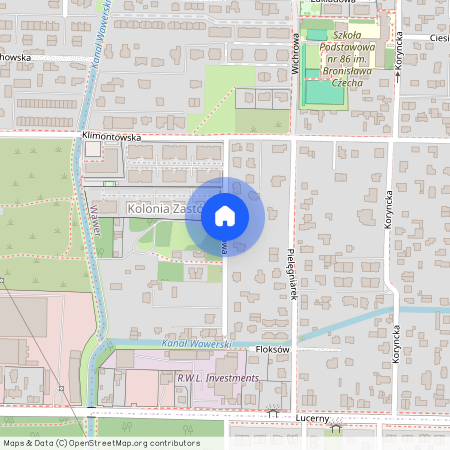 ul. Palmowa, Wawer, Wawer, Warszawa, mazowieckie