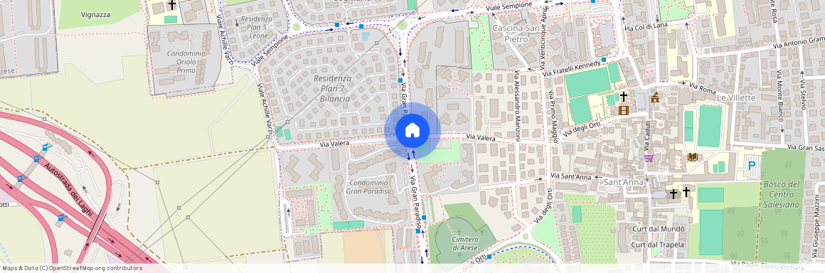 Trilocale in Via Valera, Arese