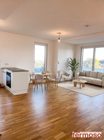 Wohnen, wo Wien durchatmet – außergewöhnliche 3-Zimmer-Terrassenwohnung am Laaerwald mit 52,3 m2 Dachterasse mit Weitblick über Wien - Photo 3
