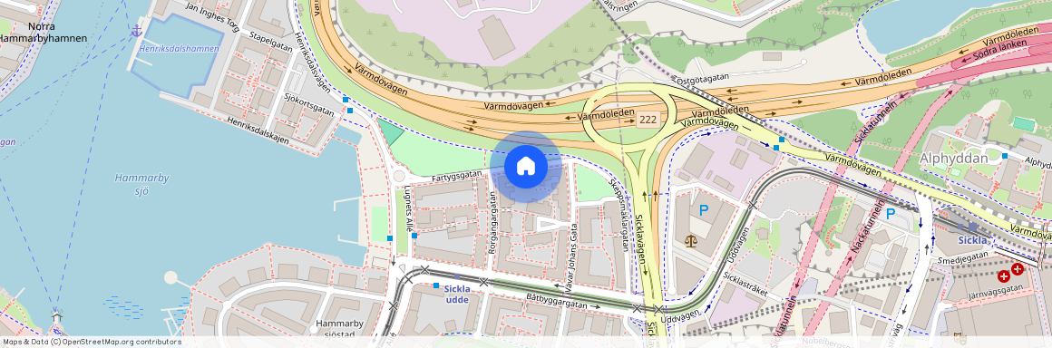 Södra Hammarbyhamnen, Stockholm, Fartygsgatan 14