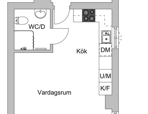 Bergsätergatan 28 C - Foto 1
